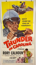 Thunder in Carolina, vintage US 3sht poster, 1960 - HAPPIEST KID FINDS - Museum-quality antique and vintage posters, original art, preservation and restoration