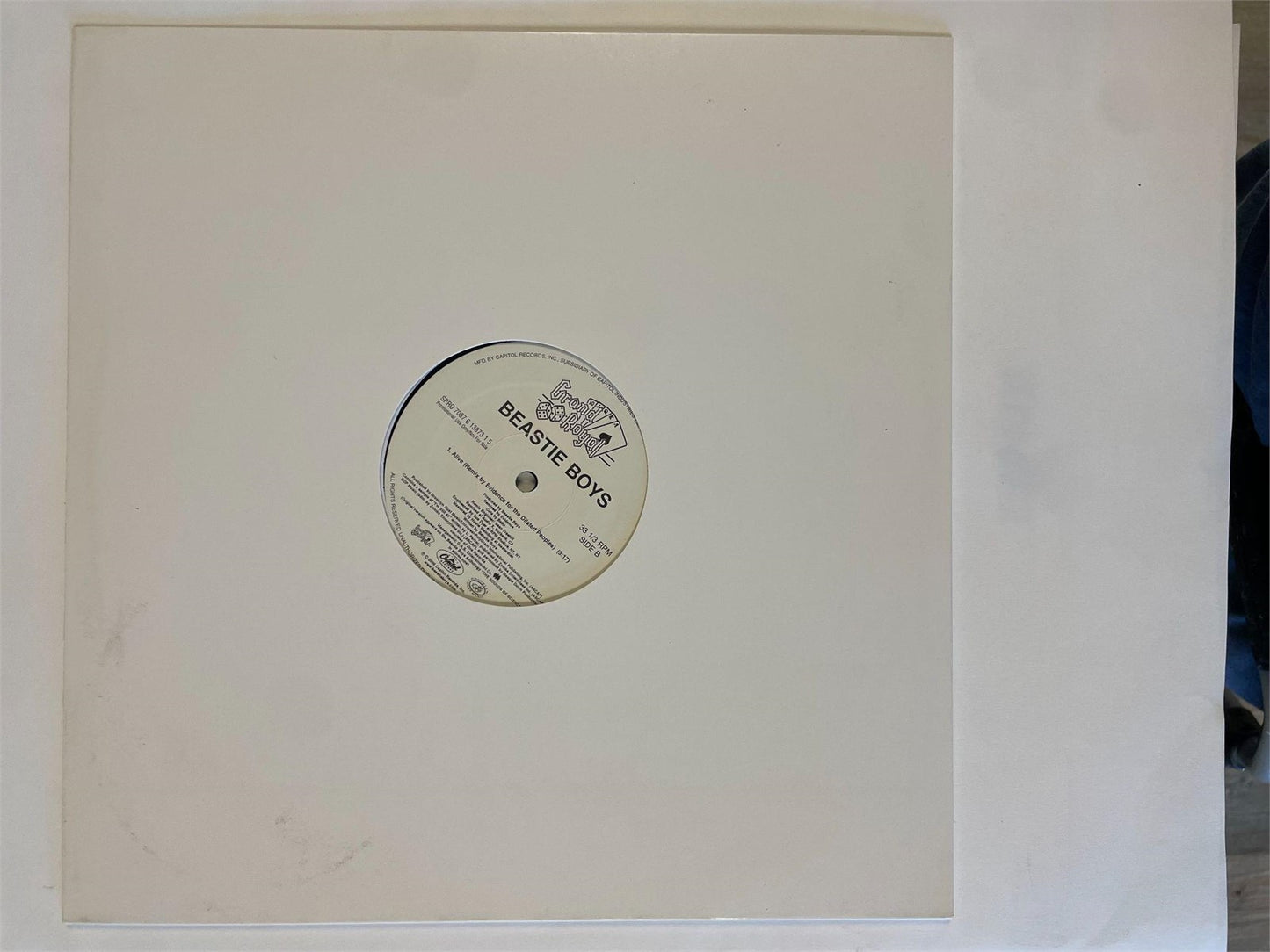 Beastie Boys - Alive at Yauch's House single 12", promo, 2000