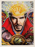 Doctor Strange, wild art mini promo poster, 2016 - HAPPIEST KID FINDS - Museum-quality antique and vintage posters, original art, preservation and restoration