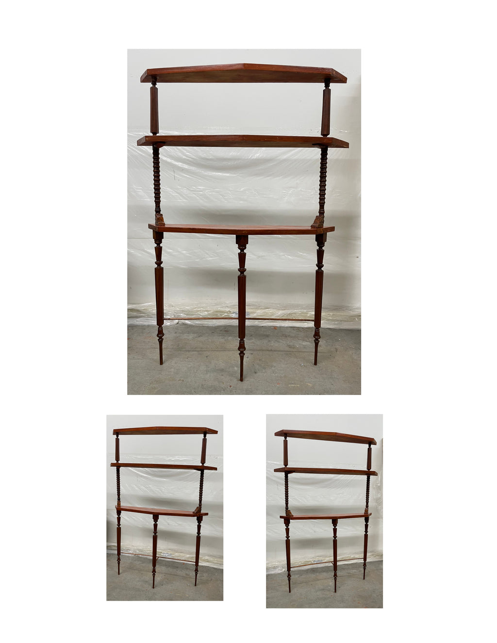 Dragonfly Shelves, a Contemporary Primitive statement piece designed and crafted from repurposed architectural elements, 2025 - HAPPIEST KID FINDS - Museum-quality antique and vintage posters, original art, preservation and restoration