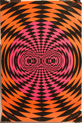 Op Eyes, vintage psychedelic black light poster, 1969 - HAPPIEST KID FINDS - Museum-quality antique and vintage posters, original art, preservation and restoration