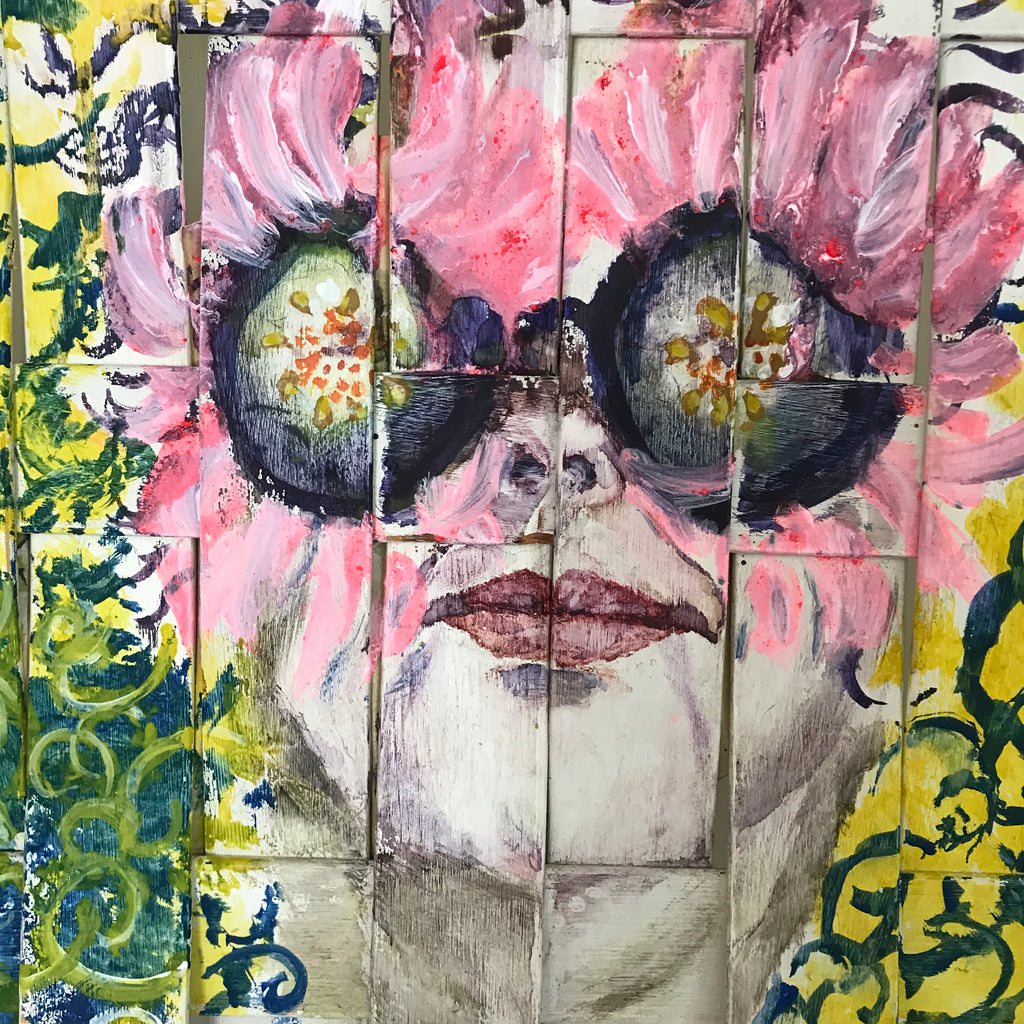 I’m Having a Moment, original art work, 2019 - HAPPIEST KID FINDS - Museum-quality antique and vintage posters, original art, preservation and restoration