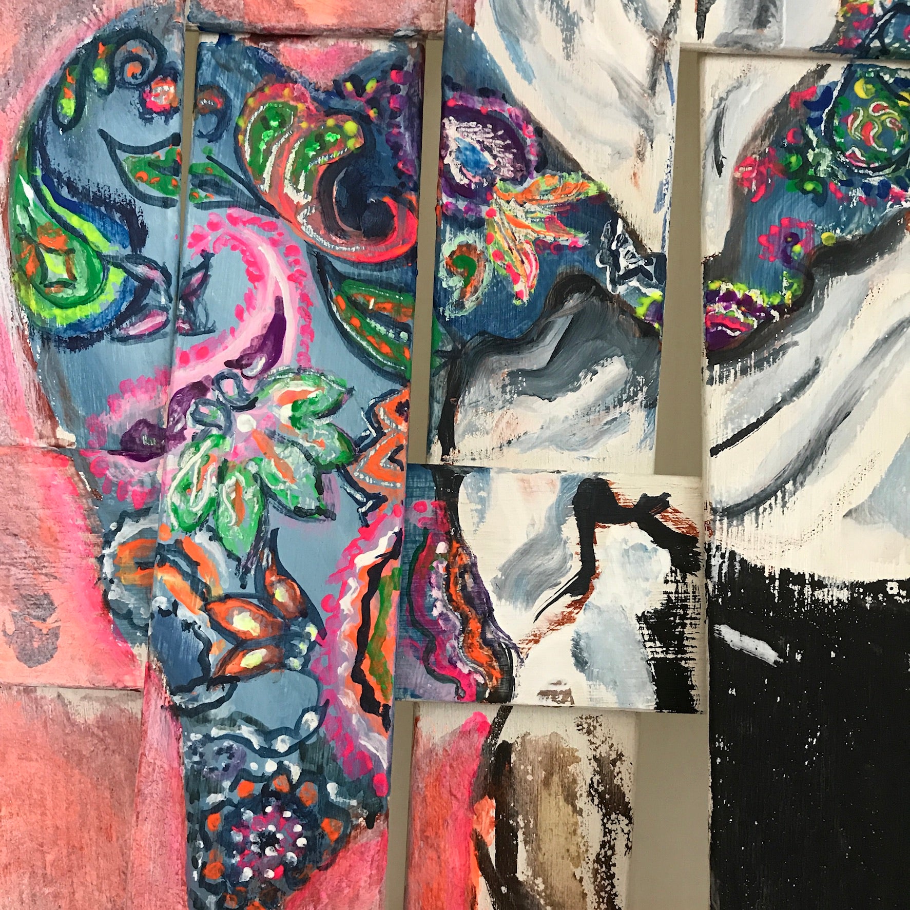 Fabulous Tie, original art work, 2019 - HAPPIEST KID FINDS - Museum-quality antique and vintage posters, original art, preservation and restoration