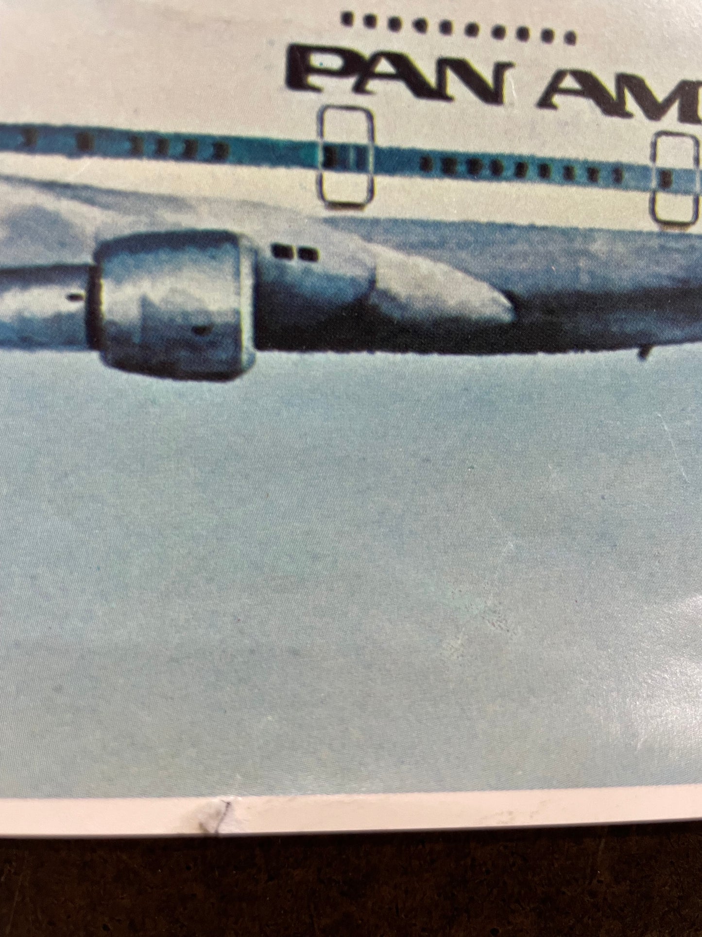50 Years of Experience Pan Am, vintage Pan Am airline travel poster, 1977