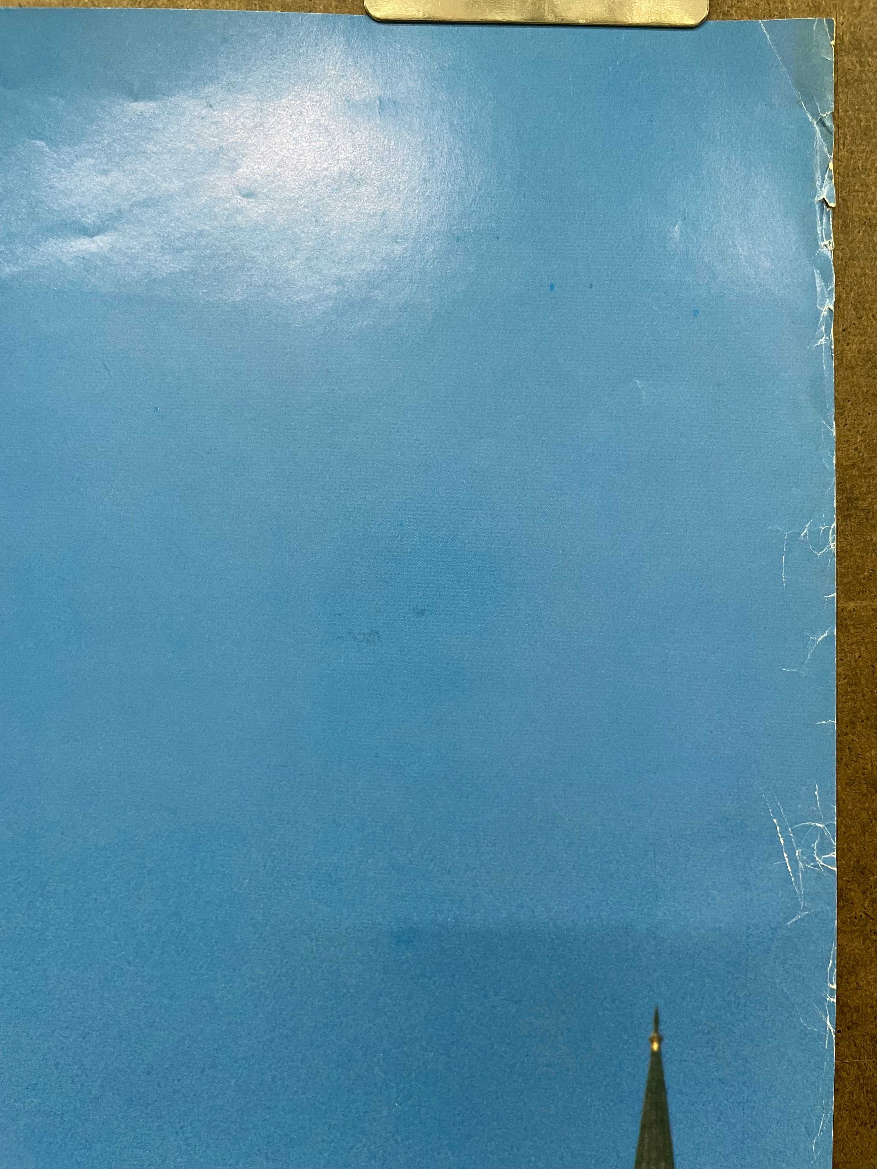 (P-417) Istanbul, vintage Pan Am airline travel poster, 1983 - HAPPIEST KID FINDS - Museum-quality antique and vintage posters, original art, preservation and restoration