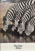 (P-AFRICA) Africa, vintage Pan Am airline travel poster, 1987 at Happiest Kid Finds