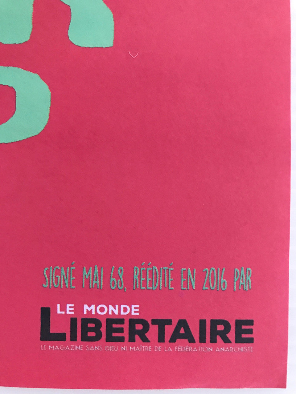 Ceder un Peu c'est Capituler Beaucoup,  Special French May '68 Reissue, 2016 - HAPPIEST KID FINDS - Museum-quality antique and vintage posters, original art, preservation and restoration
