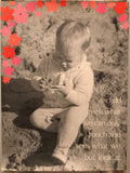 A Child Feels.. , vintage inspirational poster, c.1970 by John McLear - HAPPIEST KID FINDS - Museum-quality antique and vintage posters, original art, preservation and restoration
