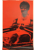 Championnats du Monde de l'Aviron Lucerne-Rotsee Vintage Poster 1974 Red | Happiest Kid Finds Happiest Kid Finds