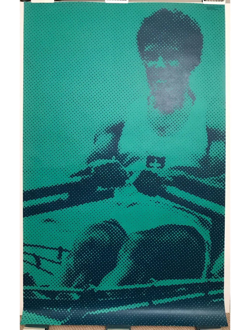 Championnats du Monde de l'Aviron Lucerne-Rotsee Vintage Poster 1974 Green | Happiest Kid Finds Happiest Kid Finds