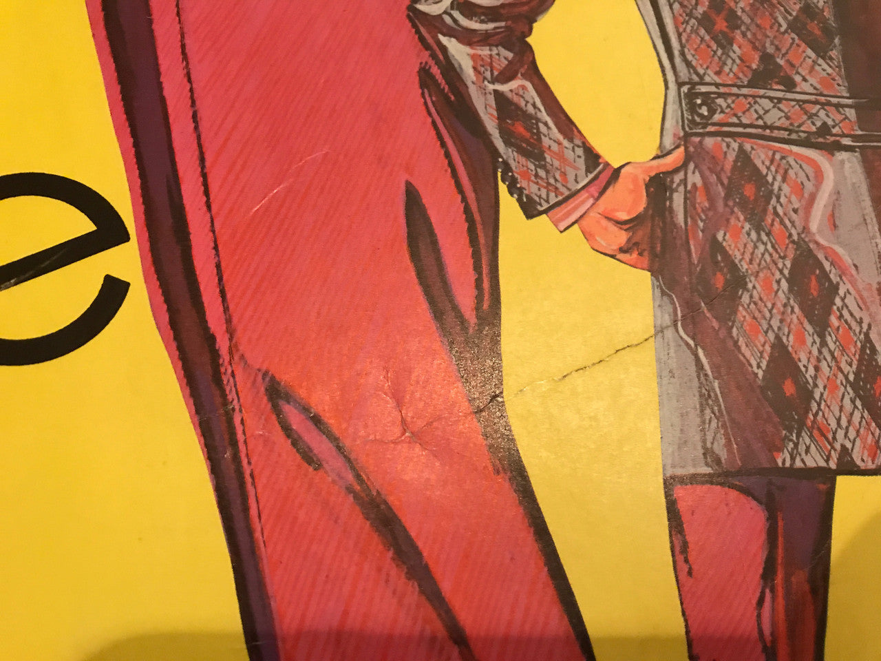 CHANGE, vintage and original Men's fashion advertising poster, c.1970s - HAPPIEST KID FINDS - Museum-quality antique and vintage posters, original art, preservation and restoration