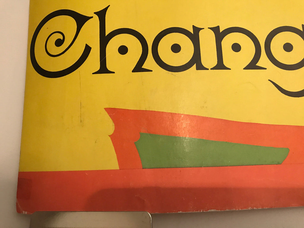 CHANGE, vintage and original Men's fashion advertising poster, c.1970s - HAPPIEST KID FINDS - Museum-quality antique and vintage posters, original art, preservation and restoration