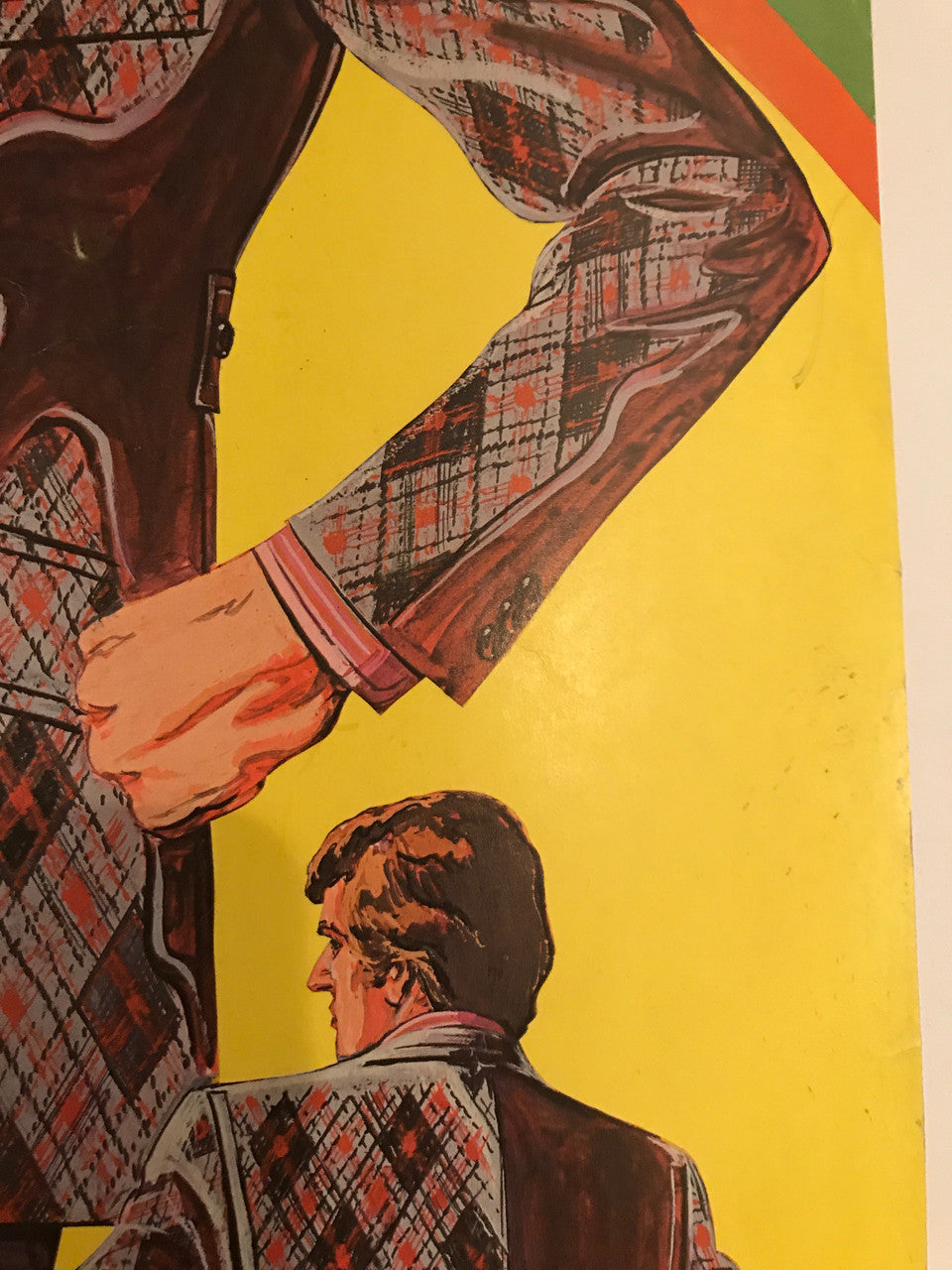 CHANGE, vintage and original Men's fashion advertising poster, c.1970s - HAPPIEST KID FINDS - Museum-quality antique and vintage posters, original art, preservation and restoration