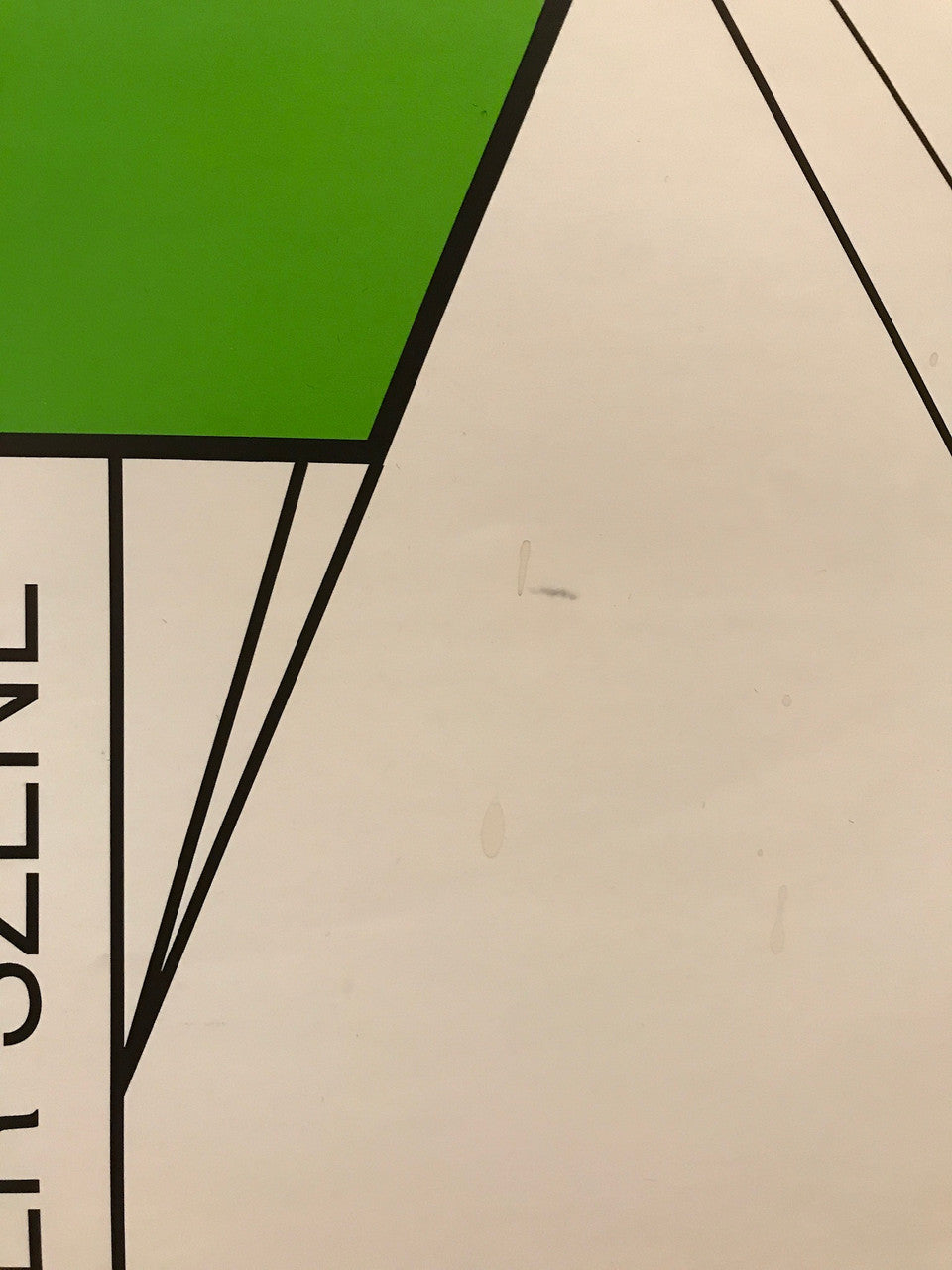 VENDIDO - Roman Weyl, cartel de la exposición alemana, c.1992 