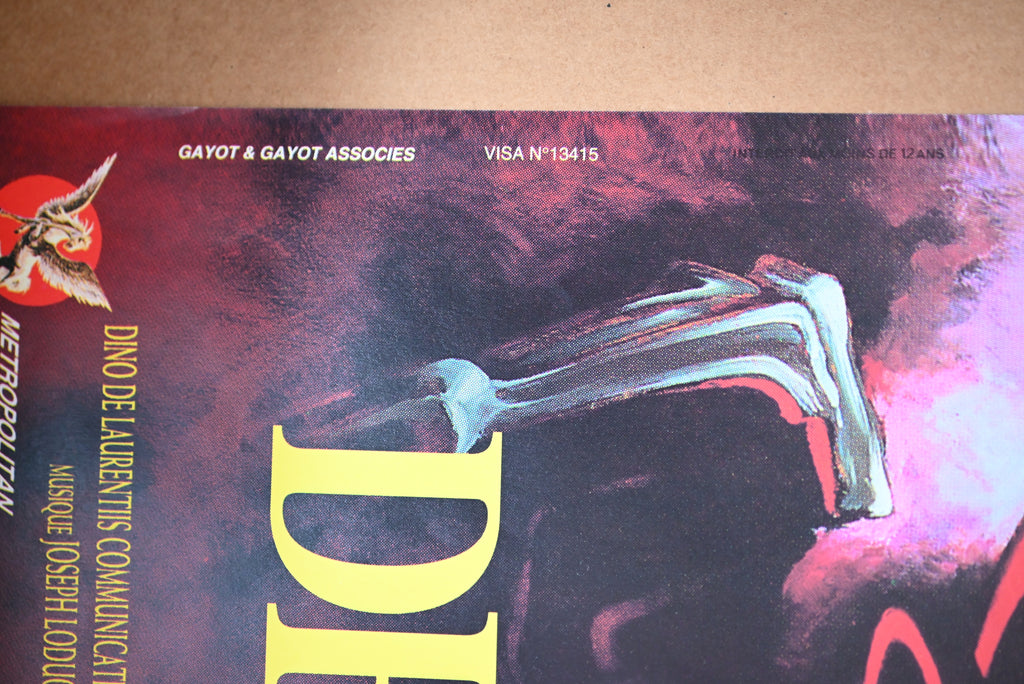 L'Armee des Tenebres (Evil Dead lll), French film poster release, 1992 - HAPPIEST KID FINDS - Museum-quality antique and vintage posters, original art, preservation and restoration