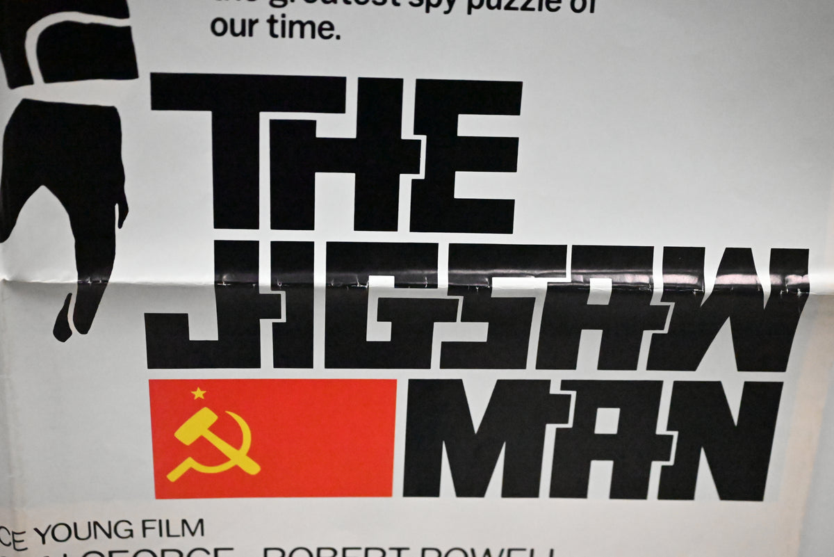 Vintage Video Release Film Poster, The Jigsaw Man, 1984 - HAPPIEST KID FINDS - Museum-quality antique and vintage posters, original art, preservation and restoration