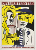 “Stepping Out” by Roy Lichtenstein, Leo Castelli, 1979 - HAPPIEST KID FINDS - Museum-quality antique and vintage posters, original art, preservation and restoration