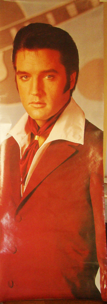 Elvis Presley, From the Collection of Jim Curtin, vintage overs-sized music personality poster, 1989 - HAPPIEST KID FINDS - Museum-quality antique and vintage posters, original art, preservation and restoration