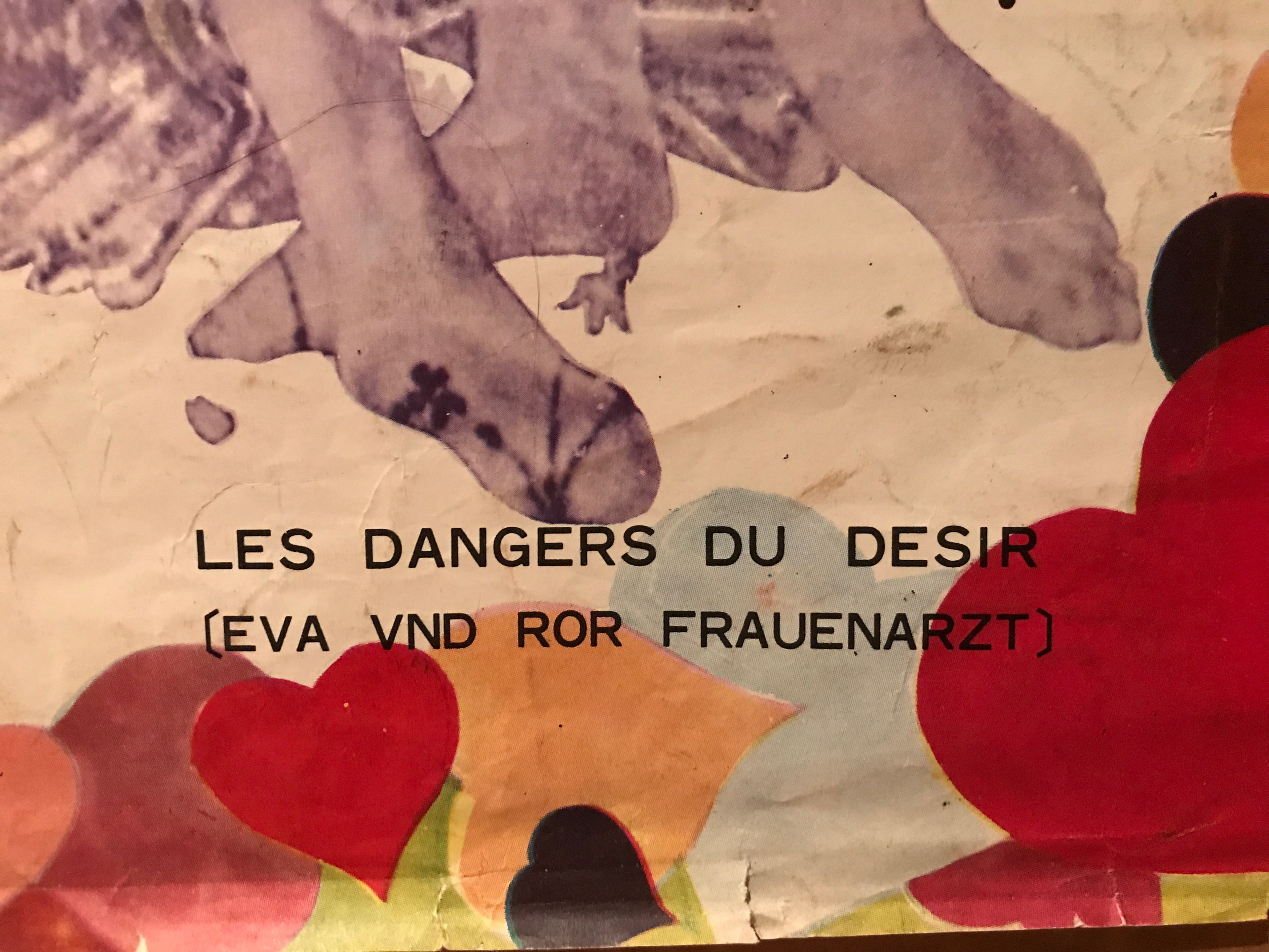 Eva und der Frauenarzt, Vintage Japanese Film Poster release, 1966 - HAPPIEST KID FINDS - Museum-quality antique and vintage posters, original art, preservation and restoration