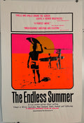 The Endless Summer, vintage surfing film poster, 1990s re-release - HAPPIEST KID FINDS - Museum-quality antique and vintage posters, original art, preservation and restoration
