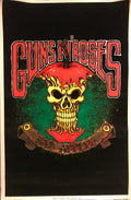 Guns N' Roses, Bad Apples, Vintage flocked blacklight music poster, 1993 - HAPPIEST KID FINDS - Museum-quality antique and vintage posters, original art, preservation and restoration