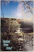 Seize the Day!, vintage Argus motivational poster #2028
