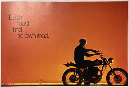 Each Must Find His Own Road., vintage Argus motivational poster, #2174