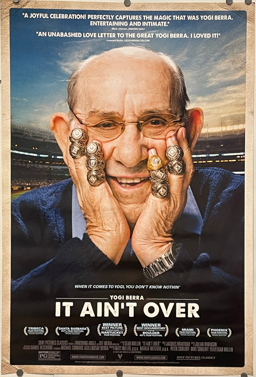 It Ain’t Over, original Teaser Film Poster, 2023