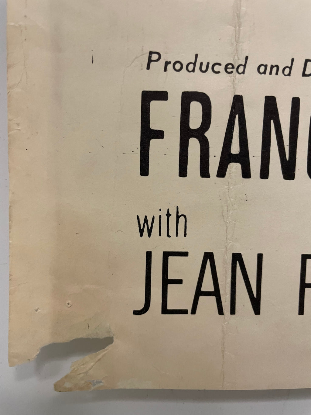“The 400 Blows” (Les Quatre Cents Coups), rare vintage US Film Poster release 1959 - HAPPIEST KID FINDS - Museum-quality antique and vintage posters, original art, preservation and restoration