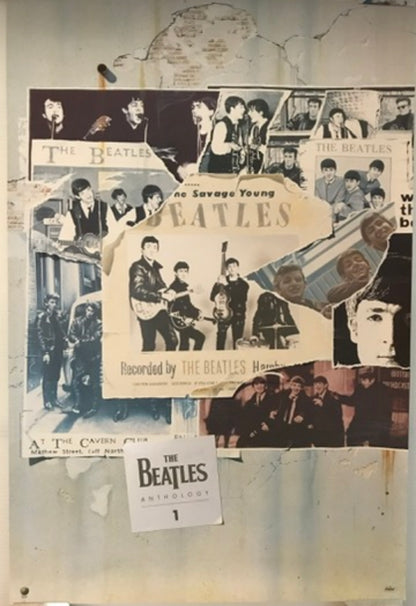 The Beatles - Anthology 1 vintage promotional music poster, c.1996
