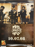 Oasis - Dig Out Your Soul 10.7.08, album promo poster, 2008