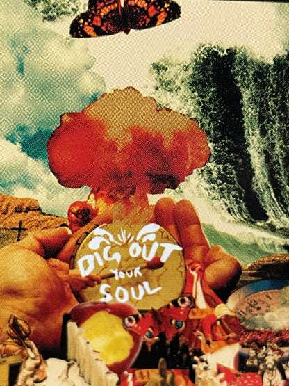 Oasis - Dig Out Your Soul 10.7.08, album promo poster, 2008 - HAPPIEST KID FINDS - Museum-quality antique and vintage posters, original art, preservation and restoration
