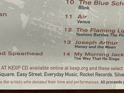 Live at KEXP, Vol.1 Radio station recordings album promo poster, 2005 - HAPPIEST KID FINDS - Museum-quality antique and vintage posters, original art, preservation and restoration