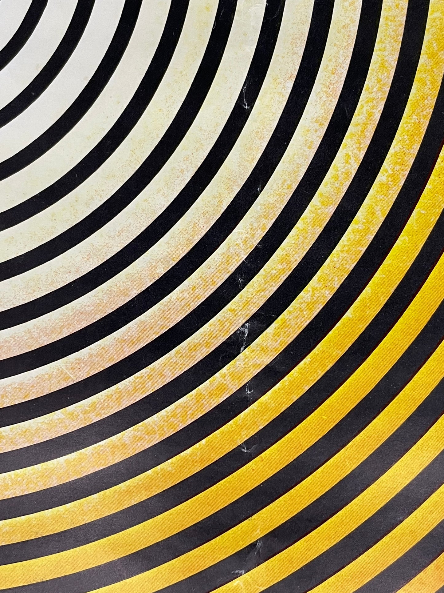 Concentric Circles, vintage Op Art psychedelic poster, Personality Posters Mfg., d.1967