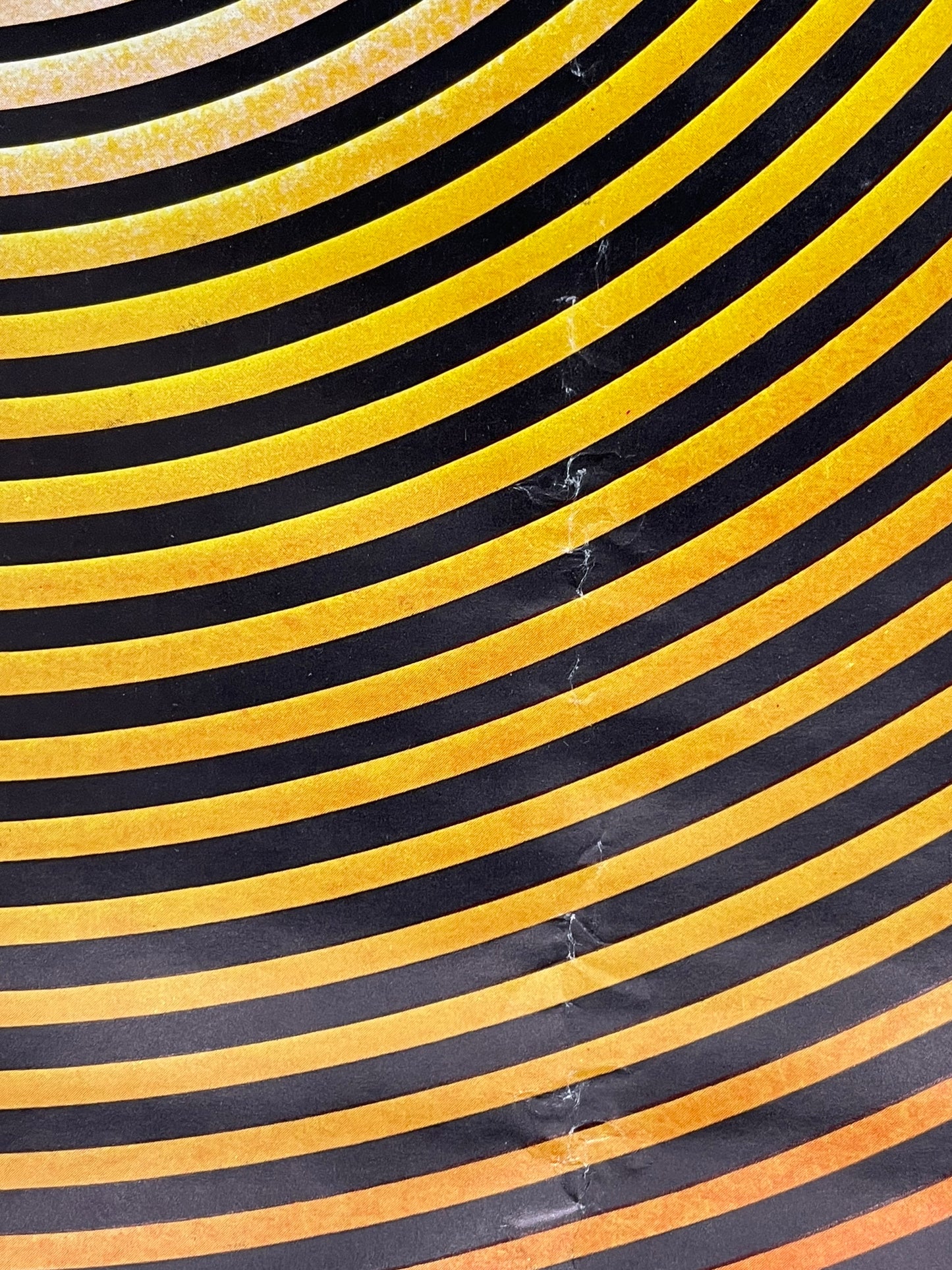 Concentric Circles, vintage Op Art psychedelic poster, Personality Posters Mfg., d.1967