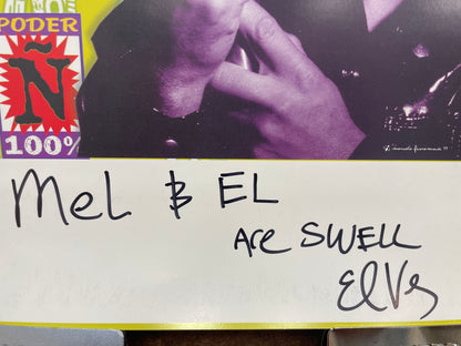 Very cool El Vez, The Mexican Elvis, 1999 (signed) - HAPPIEST KID FINDS - Museum-quality antique and vintage posters, original art, preservation and restoration
