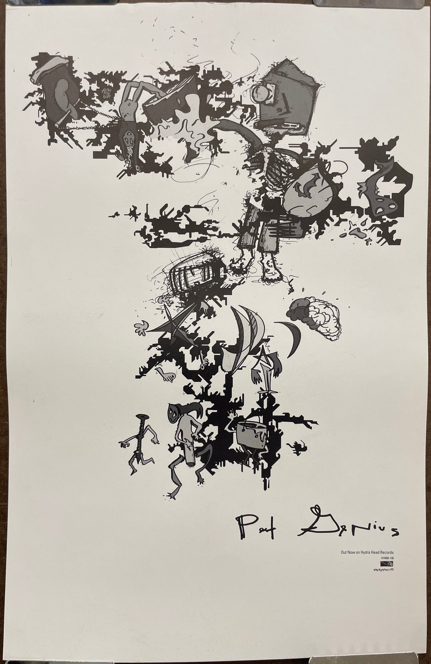 Pet Genius, album promo poster, 2007