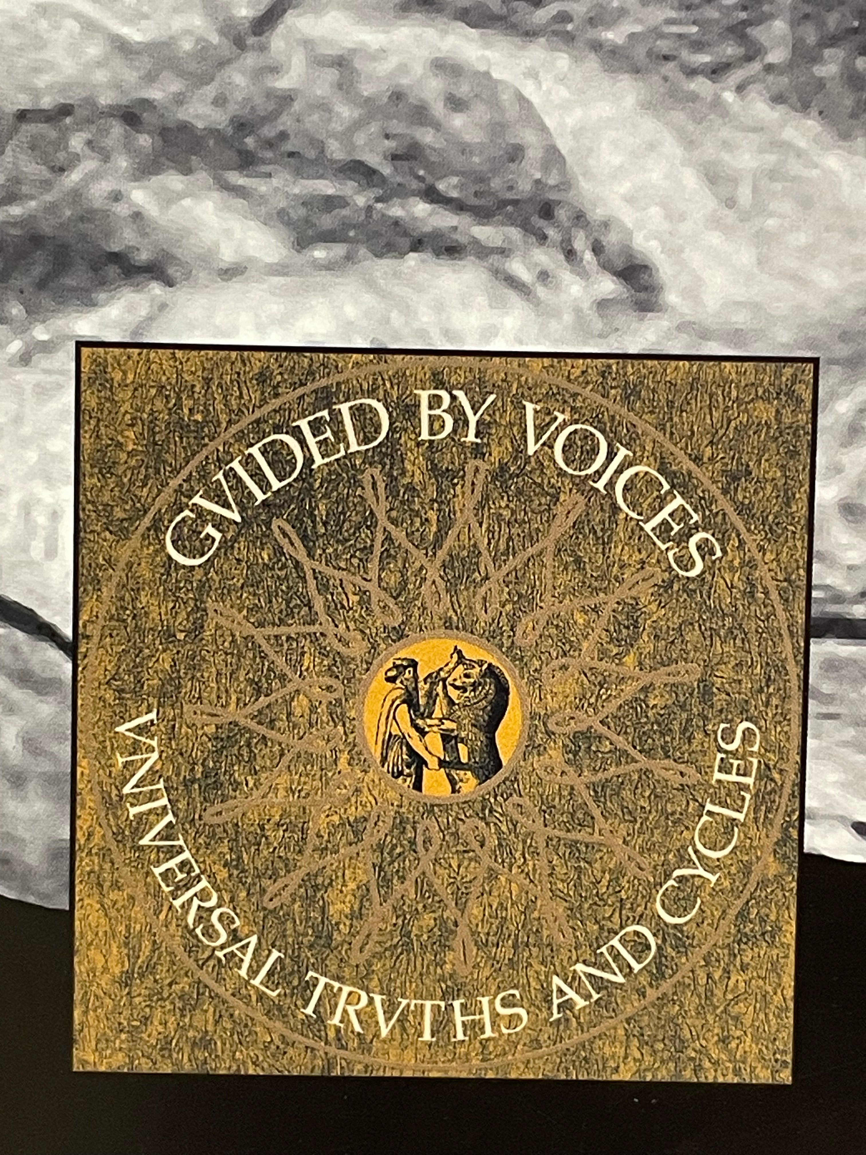 Guided by Voices Universal Truths and Cycles promo poster, 2002 - HAPPIEST KID FINDS - Museum-quality antique and vintage posters, original art, preservation and restoration
