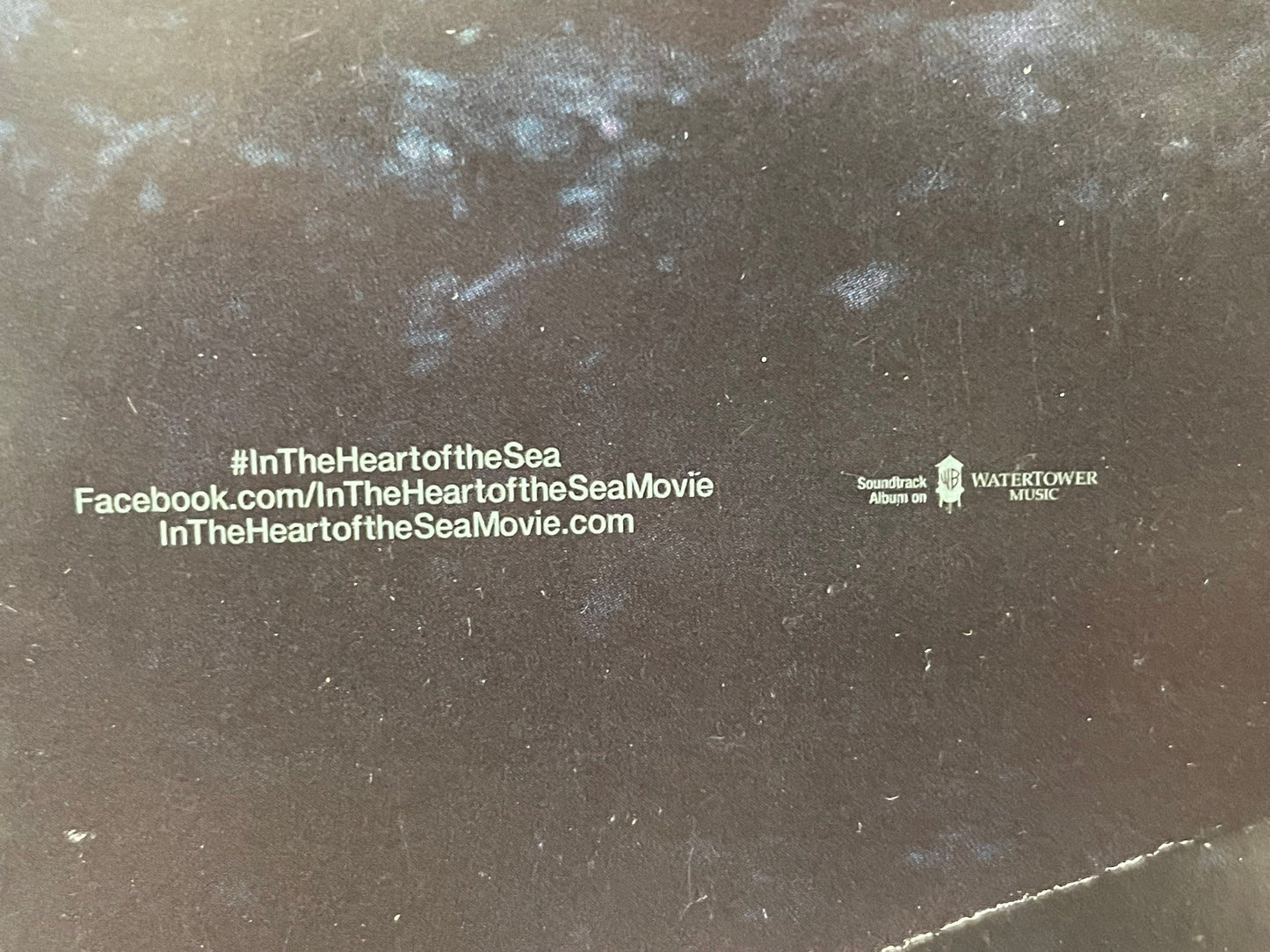 In the Heart of the Sea, mini film poster, 2015