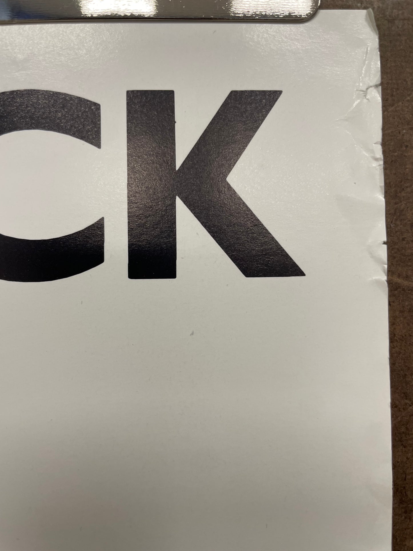 Click Click “Rorschach Testing”, vintage album promo poster, 1988