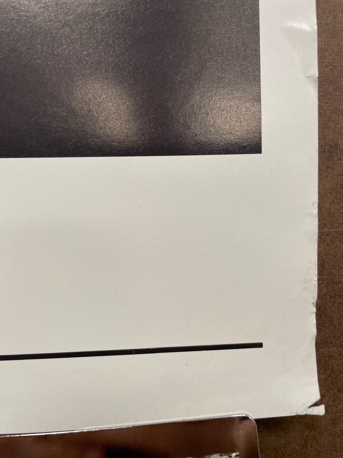 Click Click “Rorschach Testing”, vintage album promo poster, 1988