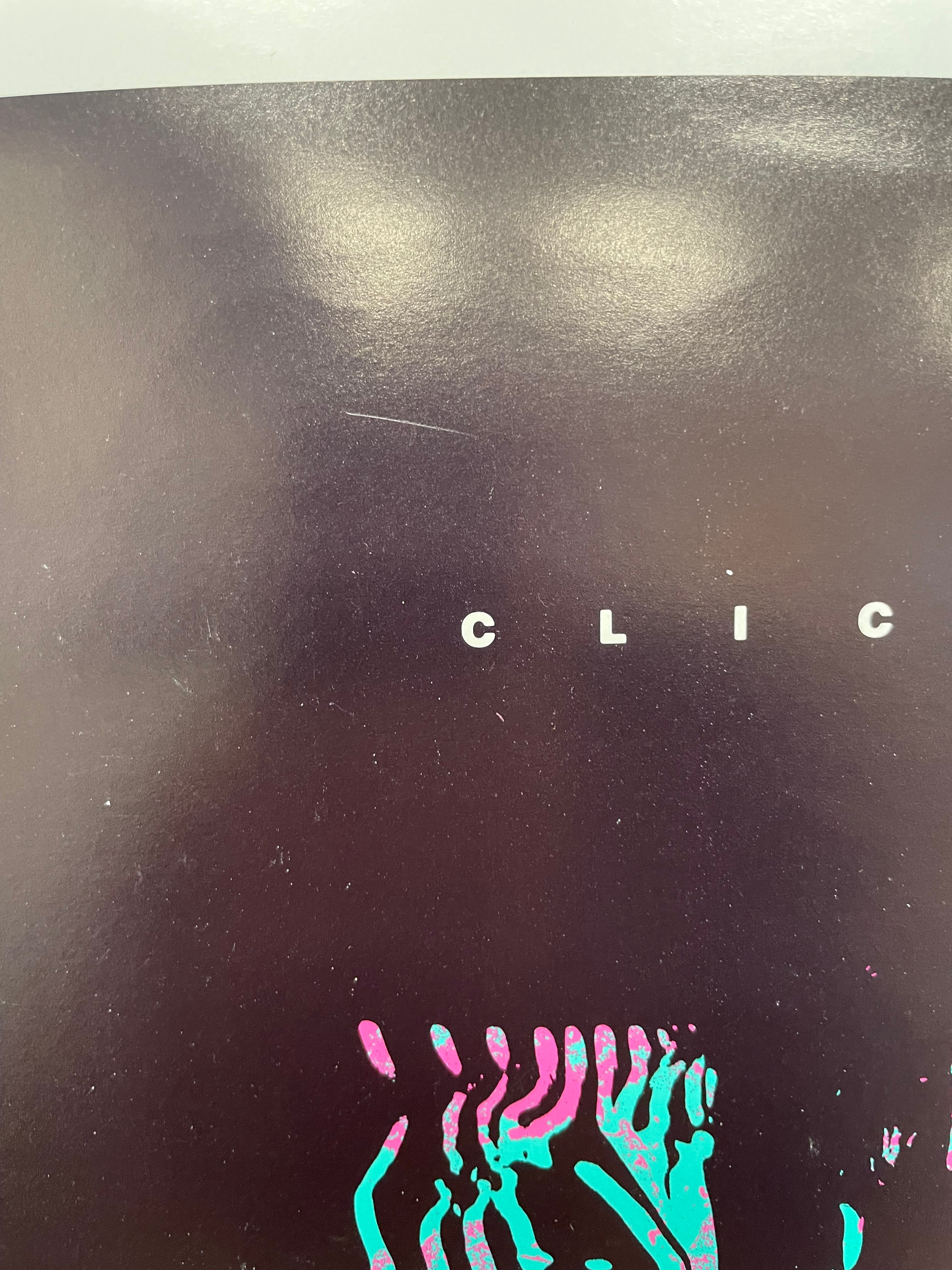 Click Click “Rorschach Testing”, vintage album promo poster, 1988 - HAPPIEST KID FINDS - Museum-quality antique and vintage posters, original art, preservation and restoration