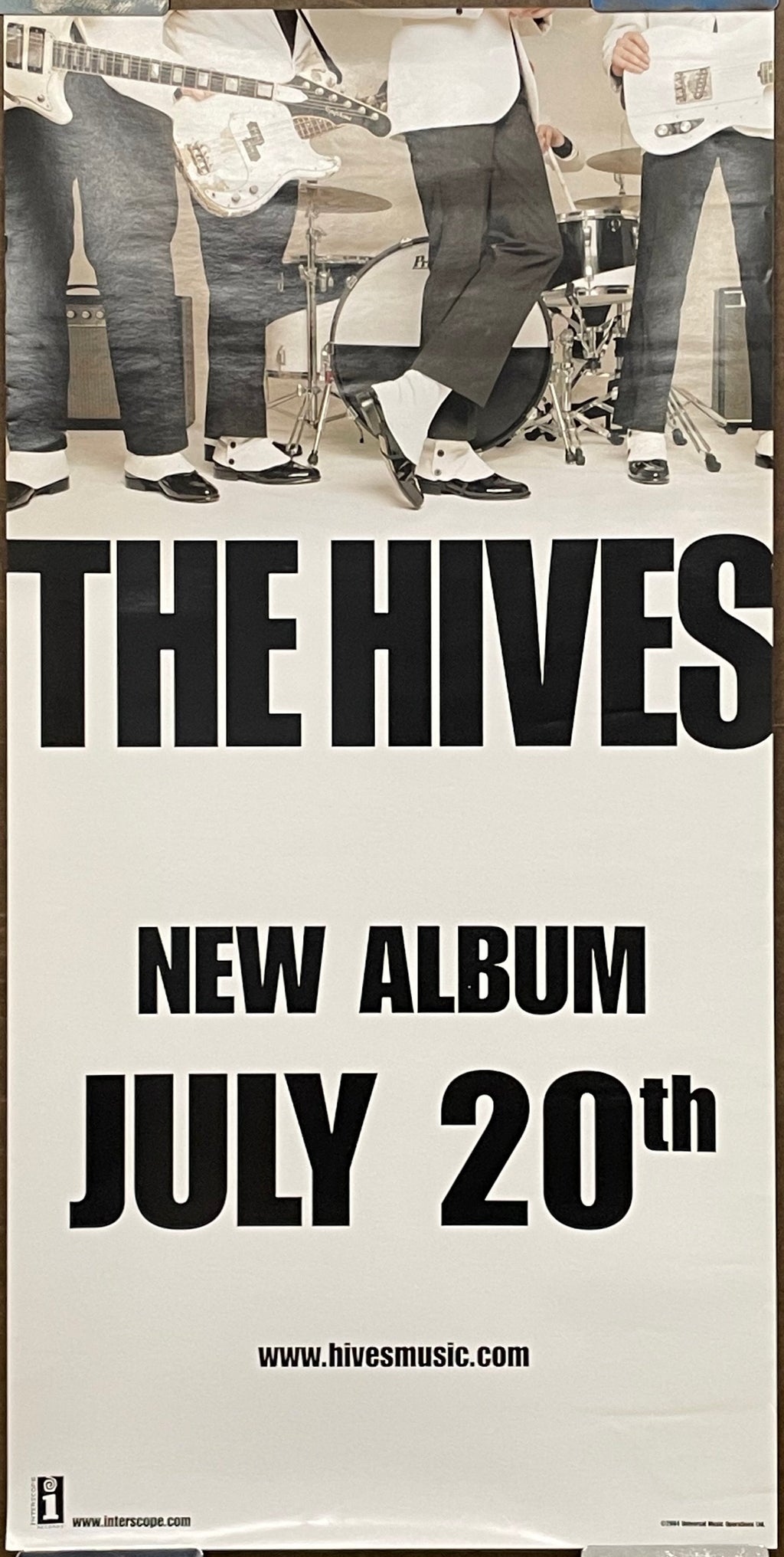 The Hives, album promo poster, 2004 - HAPPIEST KID FINDS - Museum-quality antique and vintage posters, original art, preservation and restoration