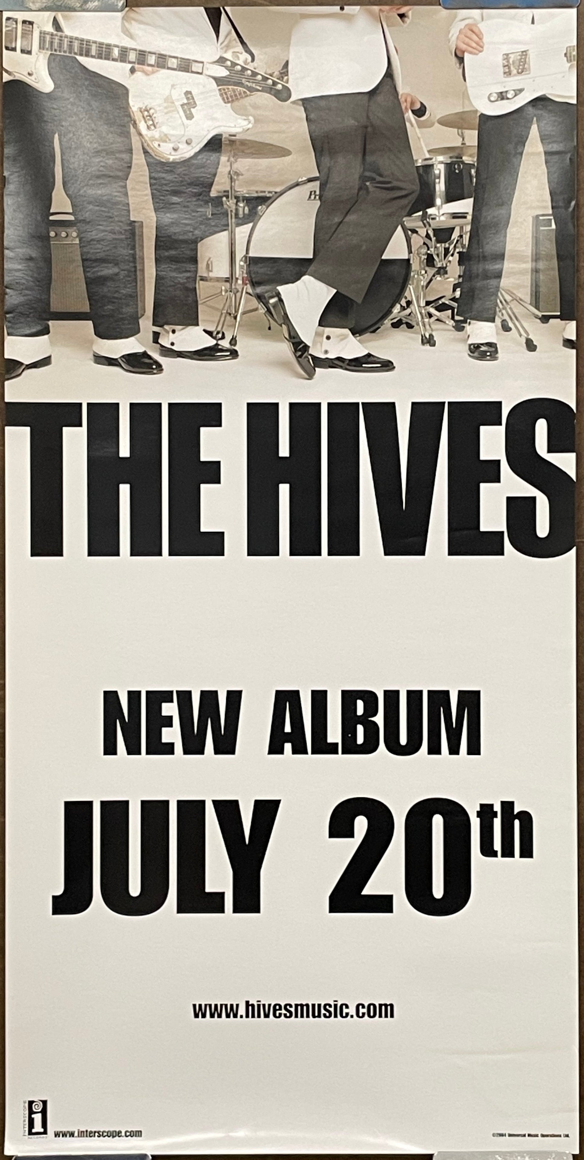 The Hives, album promo poster, 2004 - HAPPIEST KID FINDS - Museum-quality antique and vintage posters, original art, preservation and restoration