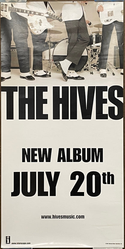 The Hives, album promo poster, 2004 - HAPPIEST KID FINDS - Museum-quality antique and vintage posters, original art, preservation and restoration