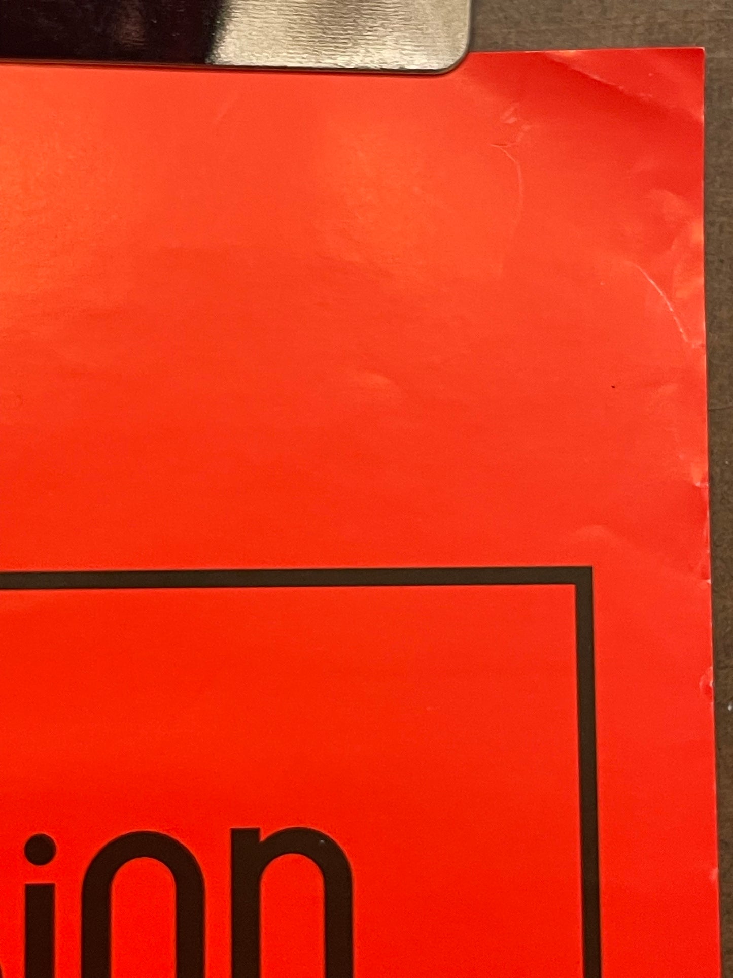 The Jon Spencer Blues Explosion- ACME, vintage album promo poster, 1998