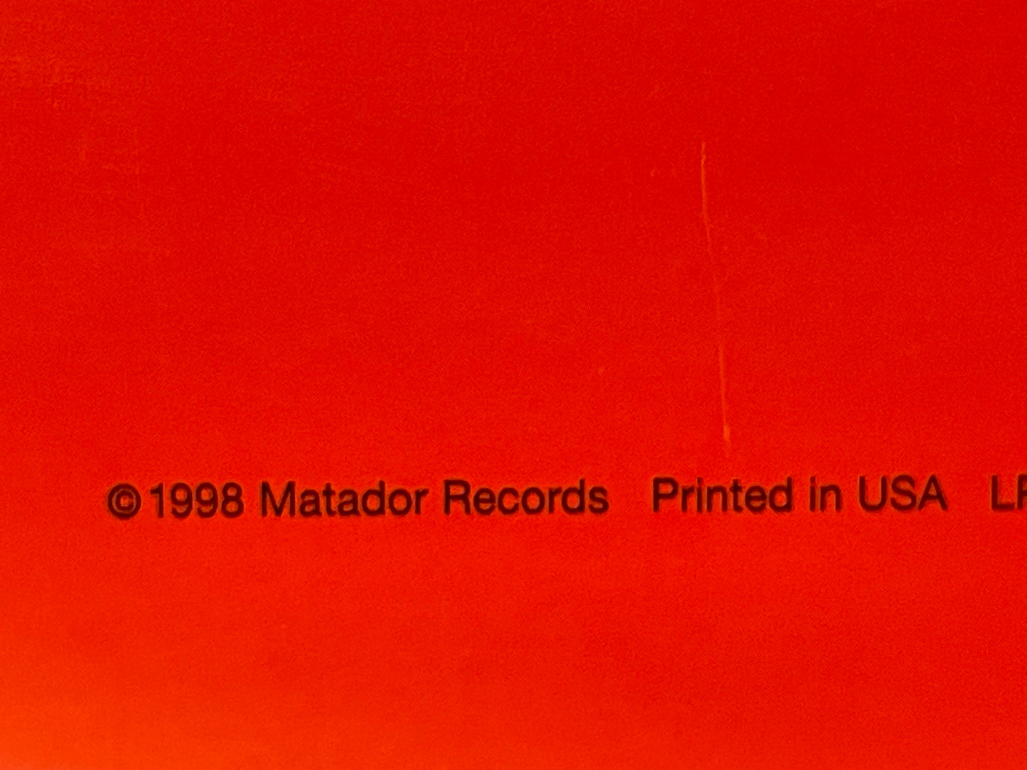 The Jon Spencer Blues Explosion- ACME, vintage album promo poster, 1998