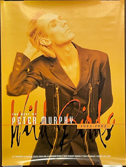THE BEST OF PETER MURPHY 1985-1995,  double-sided promo poster, 2000