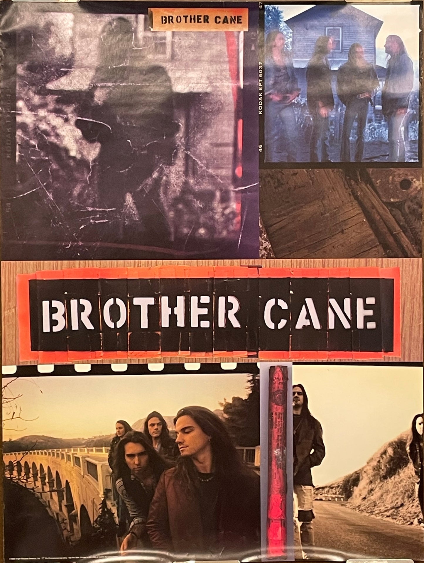 Brother Cane, vintage album promo poster, 1993