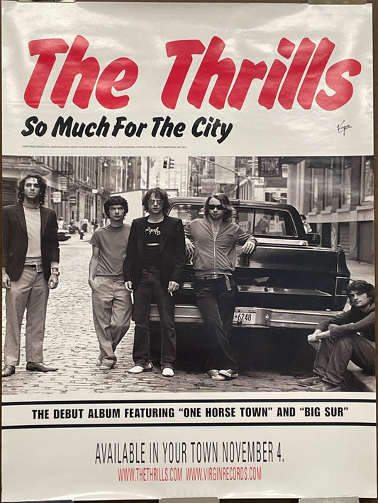 The Thrills, album promo poster, 2003